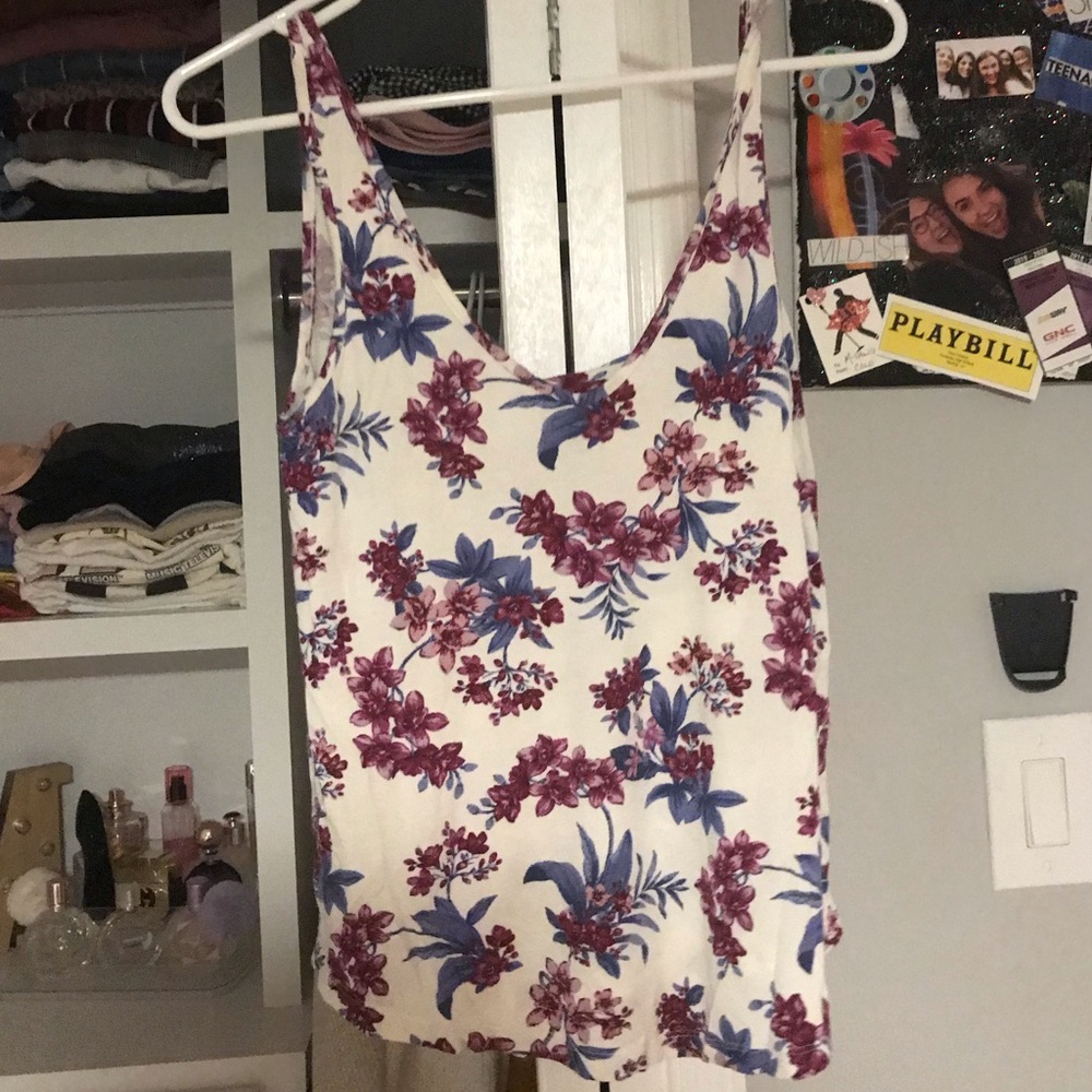 American Eagle Floral Tank